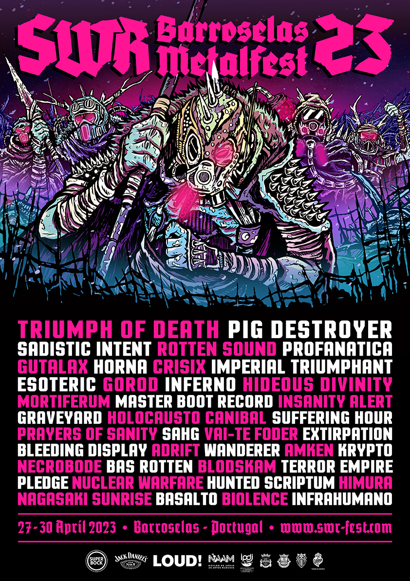 Sadistic Intent, Rotten Sound y muchos más cierran un gran cartel para el próximo SWR Barroselas Metalfest